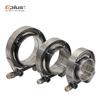 Universal Car 304 Stainless Steel Quick Release V Band Clamp Turbo Exhaust Pipe Vband Clamp Male Female Flange V Clamp Kit