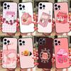 Cute Strawberry Milk Box Case For Xiaomi Redmi Note 14 10 11 12 13 15 Pro Plus Cover For Redmi 15 15C 14C 10C 12C 13C