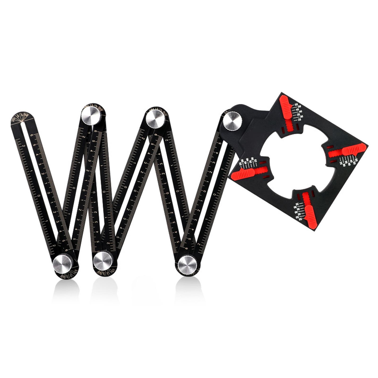 

Прочная линейка-шаблон из легированной стали. Эффективный и прочный шаблон. Точные измерения для деревообработки и строительства.