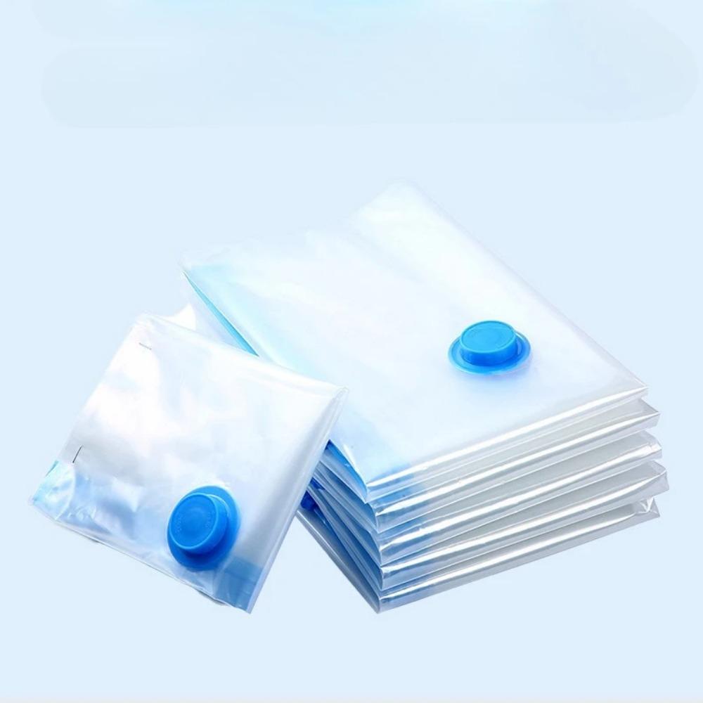 1 Piece Vacuum Storage Bags with Valve Folding Compressed Space Saving Clothes Storage Big Size for Towel Cloth Blanket