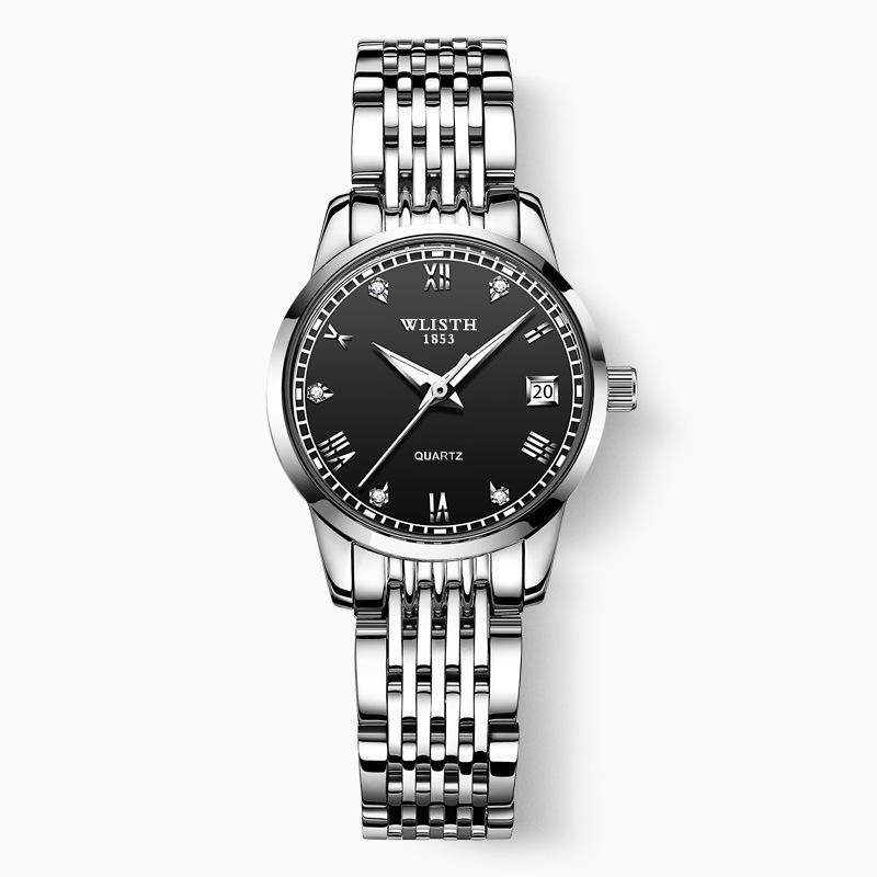 Wolis Men's Waterproof Quartz Stainless Steel Automatic Watch