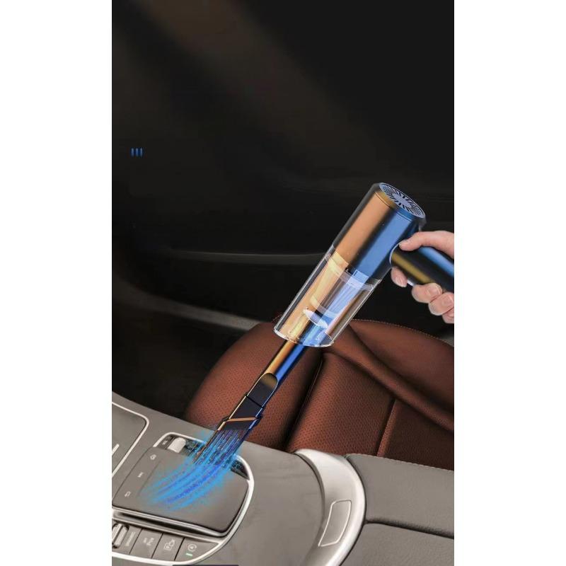 High Power Vacuum Cleaner, Mini Cordless, 9000PA Strong Suction, Rechargeable Portable Dust Collector, for Cars, Keyboard Gaps