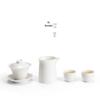 Nanshan Gentleman Ceramic Gongfu Tea Set
