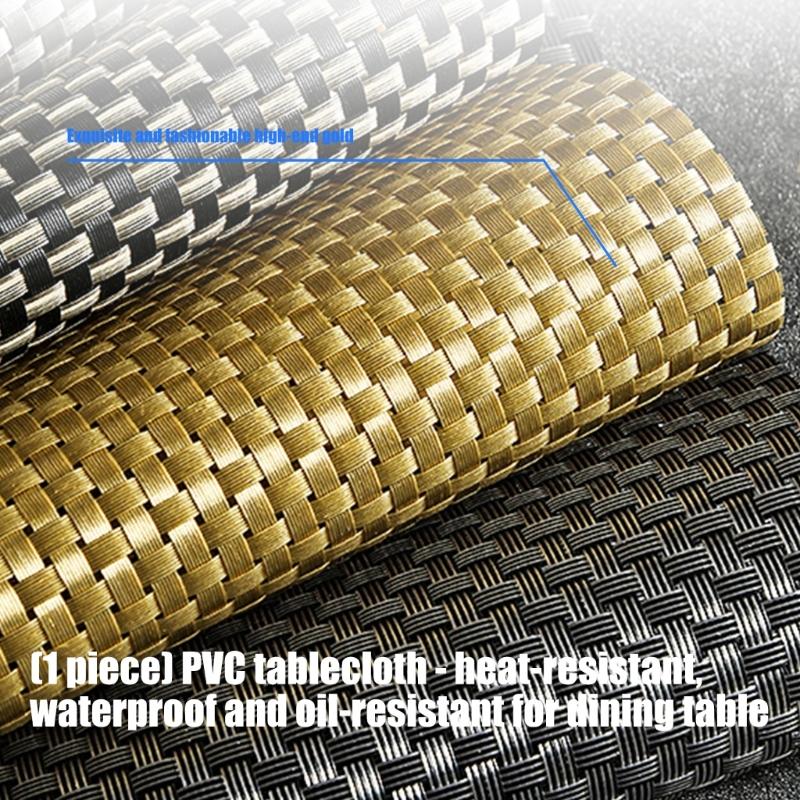 Multipurpose PVC Table Mats Dining Placemat Protects Against Heat Spills & Dirts for Family Meals & Entertaining Guests