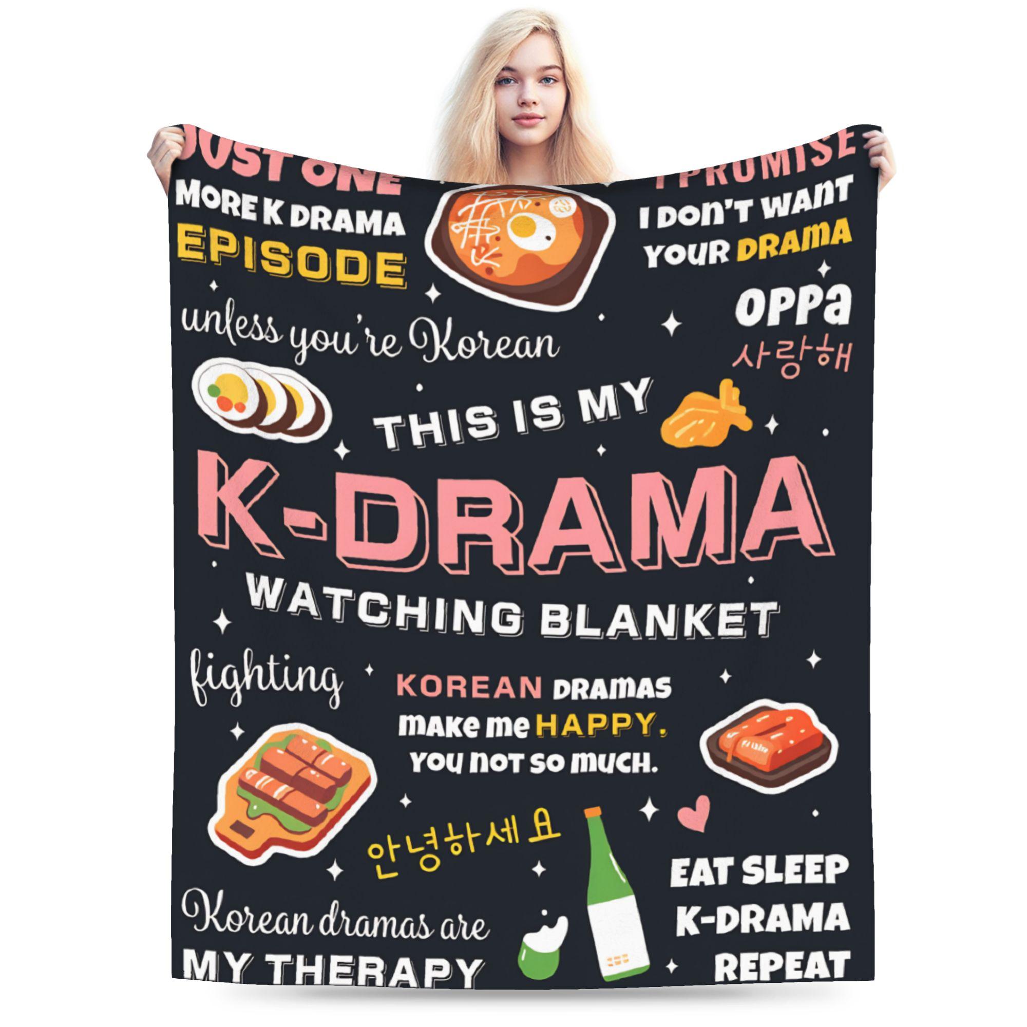 

Korean Drama Gifts Blanket Quality Warm Soft Throw Blanket Winter Students Bedroom Funny Bedspread 70x100cm