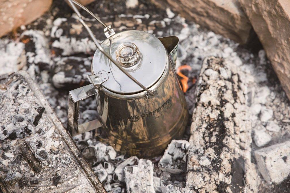 PETROMAX Outdoor Camping Stainless 12890 Percolator, Steel, 21L,