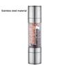 Salt and Pepper Grinder 2 in 1 Manual Stainless Steel Salt Pepper Mills with Adjustable Ceramic Grinding Spice Mill Kitchen Tool