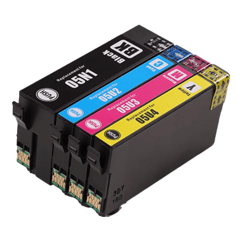 Compatible T05N1 Four-Color Ink Cartridge Set for Epson WF-7848/7318/4838