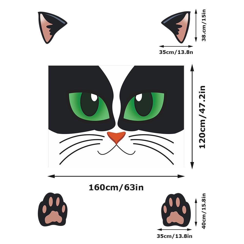 Trunk Decorations Kit Garage Door Decorations Dinosaur Decoration for Car SUV Garage Door  Entryway Archway Halloween Party