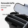 Multi-functional Fishing Gear Box - Portable Storage for Accessories, Lures, and Worms.