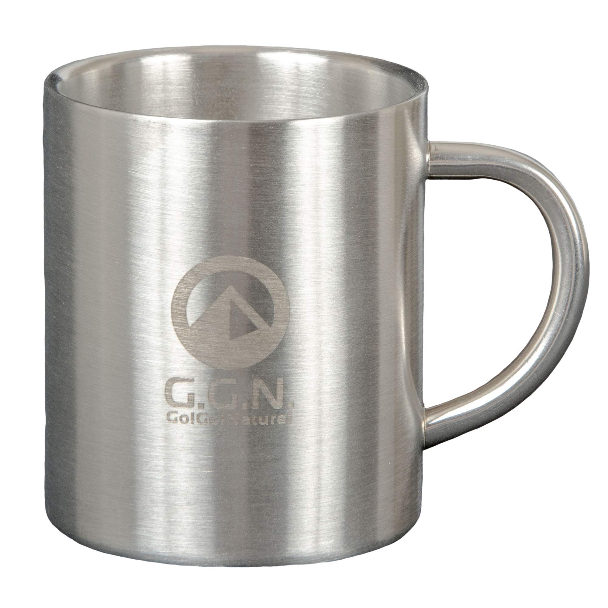 

Mug Stainless Steel Cup Camping Outdoor GN02CM009 G.G.N. Thermal/Cold