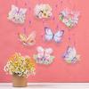Butterfly Spiral Pendant  Hanging Banner Pink Butterfly Theme Birthday Party Decoration Kids Baby Shower Wedding Party Supplies