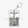 Religione Icona Ortodossa di Gesù Portachiavi Cristiano Dio Croce Portachiavi Ciondolo Portachiavi Portachiavi per Borsa Ciondolo Accessori Regalo