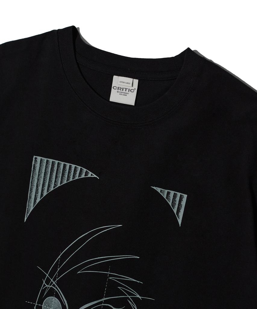 CRITIC Insect Boy Awakening T-Shirt Black