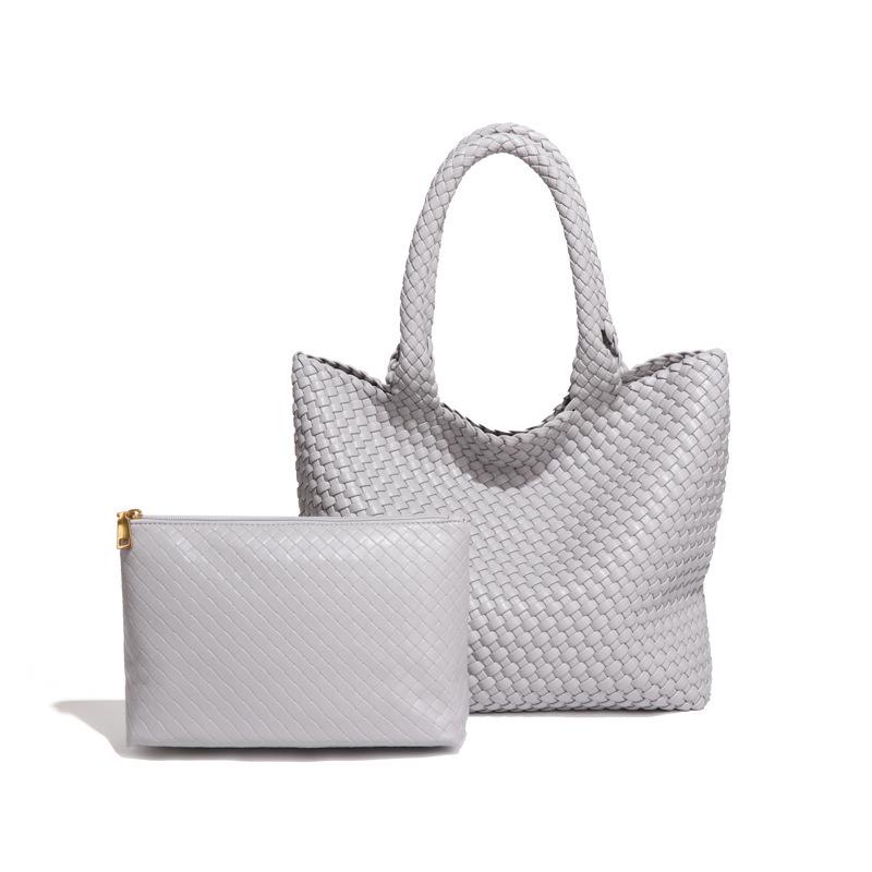 

Hand-Woven Shoulder Bag, Retro Tote Bag, Casual Large-Capacity Handbag. 40*17*31cm