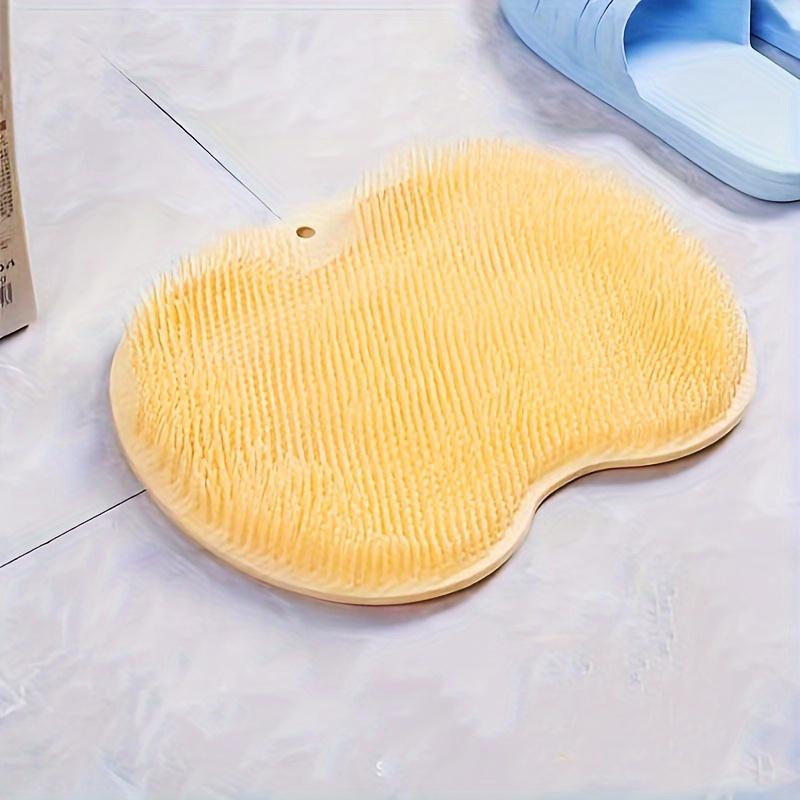 Back Scrubber For Shower Foot Brush New Wall Mounted Back Scrubber Bathroom Wash Foot Mat Exfoliating Dead Skin Foot Brush Blue