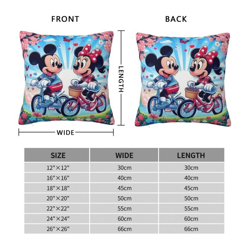 Custom Disney The Mickey Mouse Pillow Decor Home Cartoon Modern Cushion Cover Car Pillowcase