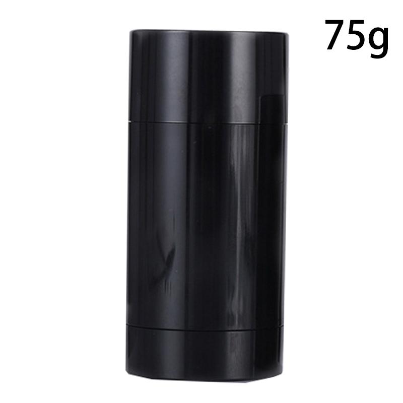 15/30/50/75G tuba deodorantu Ručně vyrobená kulatá Twist Up Spodní výplň Prázdná tyčinka na vyplnění náplně tyčinky Deodorant Cestování