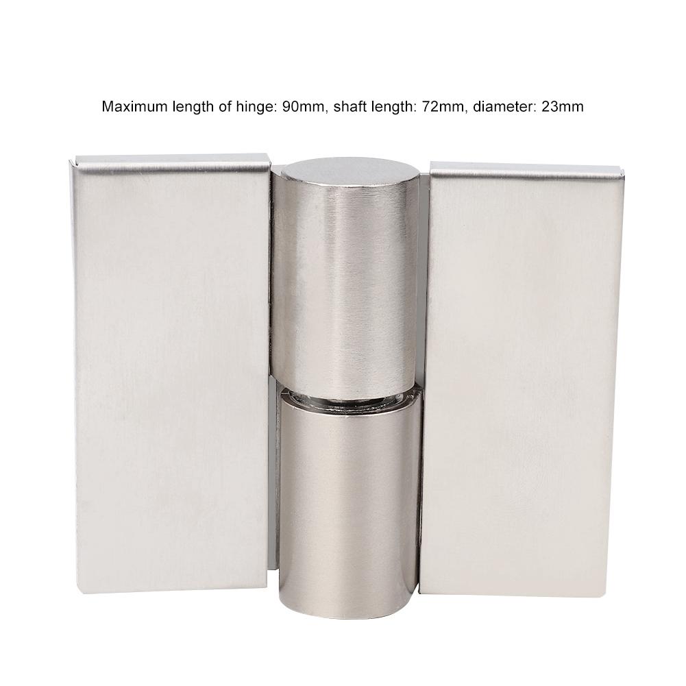 2Pcs Set Door Hinge Replacement Hardware Accessories for Bathroom Door Partition