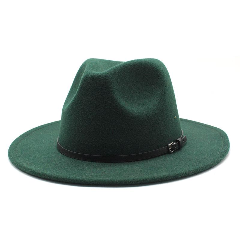 Hat Ladies Jazz Hat Seasonal British Retro Top Hat Ladies Trendy Ladies Woolen Gentleman Hat