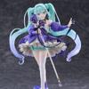 22cm Original Hatsune Miku Geburtsdatum Prinzessin Blumiges Kleid Figur Anime Sammlerpuppe Feier Dekoration Entzückendes Mädchenspielzeug
