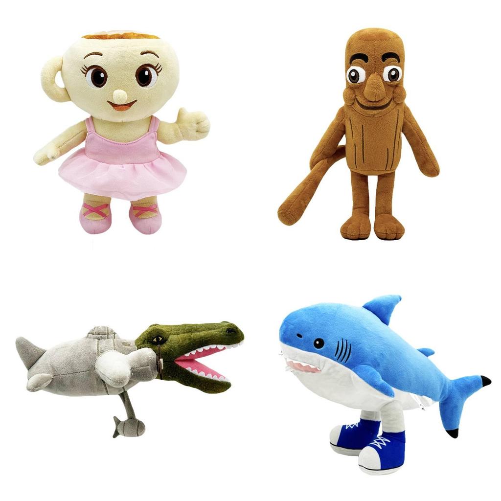 Al Italian Brainrot Tung Tung Sahur Tralalero Tralala Role Plush Toy Doll Gift