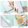 10Sheets Textbook Protection Covers A4 16K 22K Reusable Book Covers Transparent Book Covers Waterproof Slipcases School Supplies