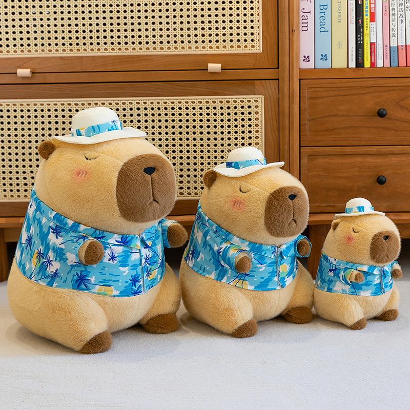 Cross-border kapibara doll capybara doll plush toy cute rag doll birthday gift