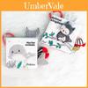Baby Cloth Book With Black White Pages For Visual And Tactile Development