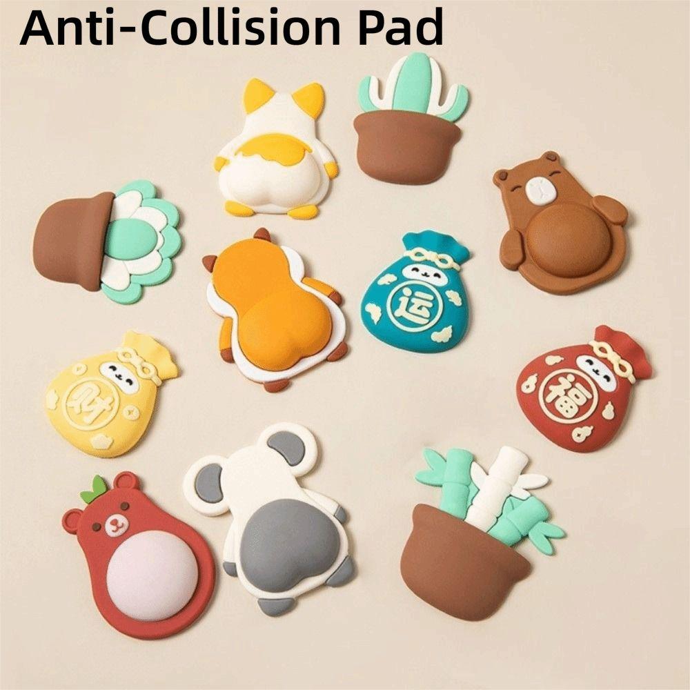 Mute Design Door Handle Bumpers Silicone Silent Door Stoppers  For Home Improvement