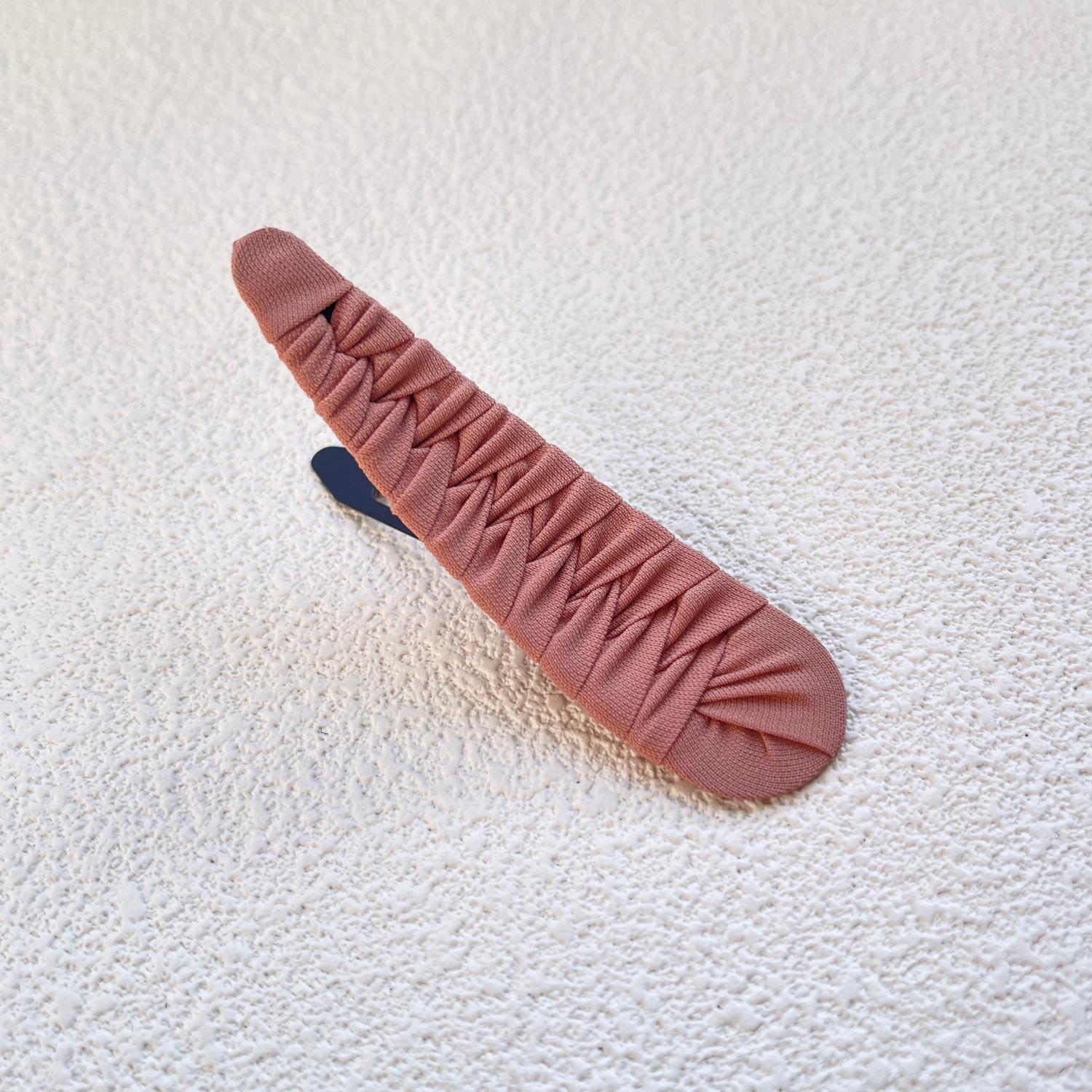 Colorful Teardrop Polka Dot Fabric Bobby Pin Hair Clip for Stray Hair and Bangs