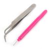 Paper Craft Template Board   Tweezer   Pins   Slotted Pen Quilling Tools Kit (Blue)