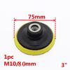 3/4/5/6/7Inch Flocking Sanding Disc Self Adhesive And Drill Rod Sandpaper Adhesive Sanding Disc Car Paint Care Polishing Pad