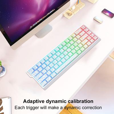 Wired Magnetic Keyboard with Magnetic Switch Mechanical Keyboard 0.01mm Rapid Trigg Rapid Trigger Keyboard for PC Gamer