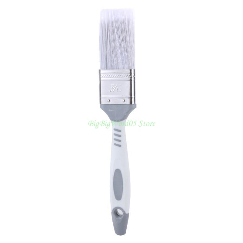 24TE 1/2inch Paint Brush with Plastic Handle Wall Painting Tool Perfect for Artwork