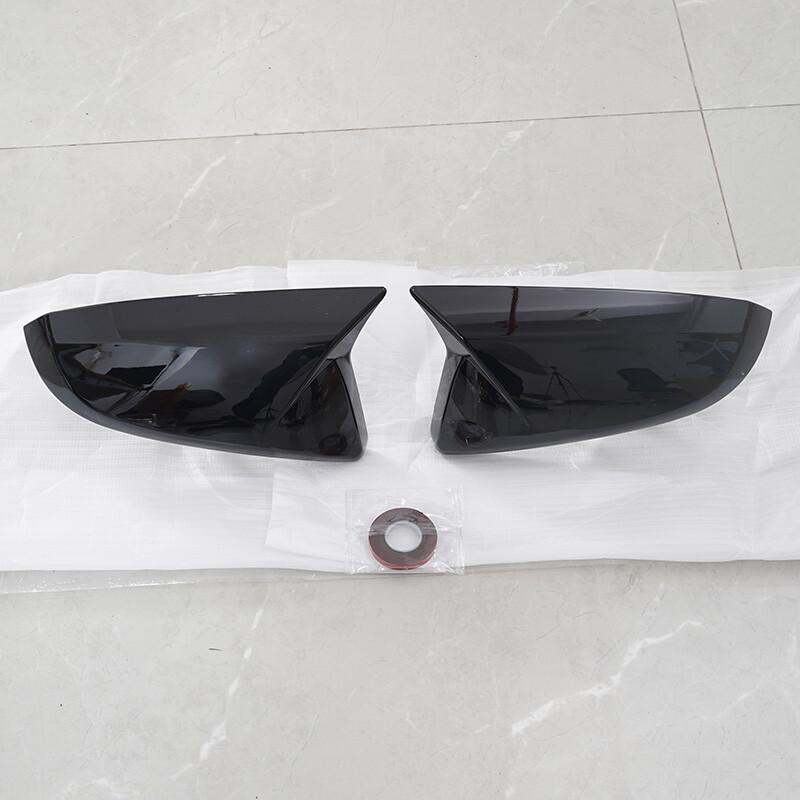 OX Horn Style Mirror Cover Caps Pair Fits Toyota RAV4 2013-2019 Runner 2013-2020