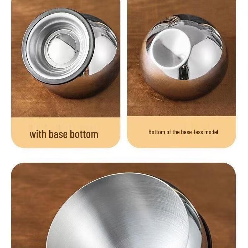 Thickened Stainless Steel Slanted Sauce Bowl