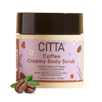 Exfoliante Corporal Cremoso CITTA para Hombres y Mujeres | Exfoliación Suave | No reseca | Elimina el Bronceado y la Opacidad | 100 g