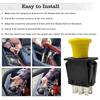 Xiaomi 10A 14V 10 AMP Lawn Mower Parts Yard Garden Outdoor Tool Lawn Mower Switch Accessories Garden Tool 8 Terminals Clutch PTO Switch