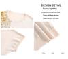Mid-Age Women's Color Block Ice Silk Batwing Sleeve Loose Knit Top