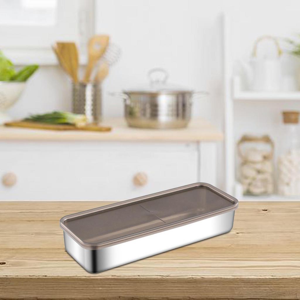 Luftdichter Lebensmittelaufbewahrungsbehälter Frischhaltebox Brot Küchenorganisation Kühlschrank-Organizer