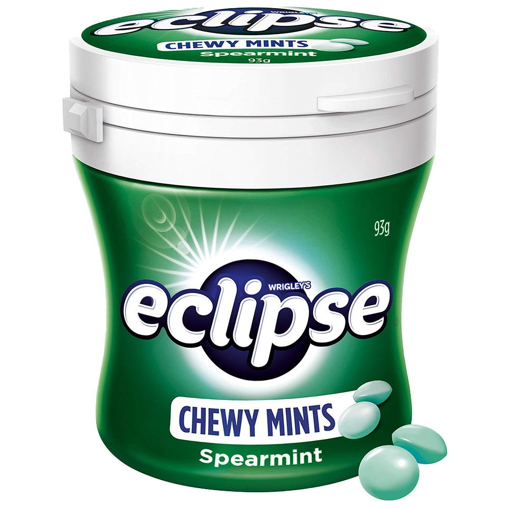 Latestbuy Home Central Eclipse Chewy Mints Tub (6X93g) Spearmint