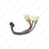 Android Navigation Host 16P Power Connector to Toyota Tail Line Adapter with 3-Head Output for Zhixun Interface