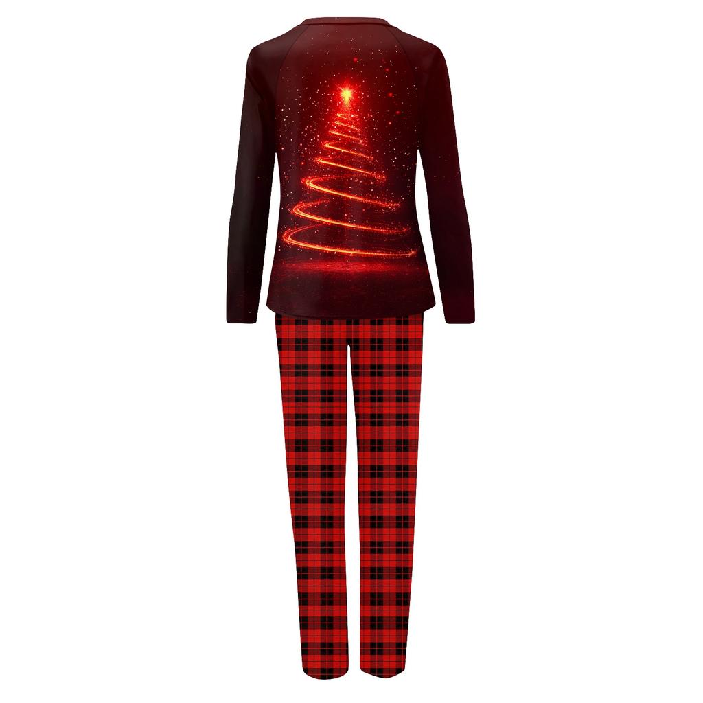 Passende Familiensets mit Weihnachtsmotiven, Langarmshirts und Hosen