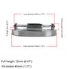 1 Set / 4 Pezzi Tappo OD 50MM / ID 45MM Per Cerchi SPORT X-TUNING SPEED RACING POWER Logo Coprimozzo Ruota Coprimozzo Ruota Auto Sportiva