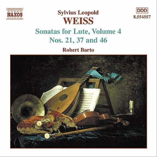 

CD BURT - Weiss: Sonatas for the Lute 4 (21st Japan ObiClassical Used