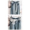 Multifunctional Long Lace Scarf Versatile Belt Ribbon Hair Band For Women