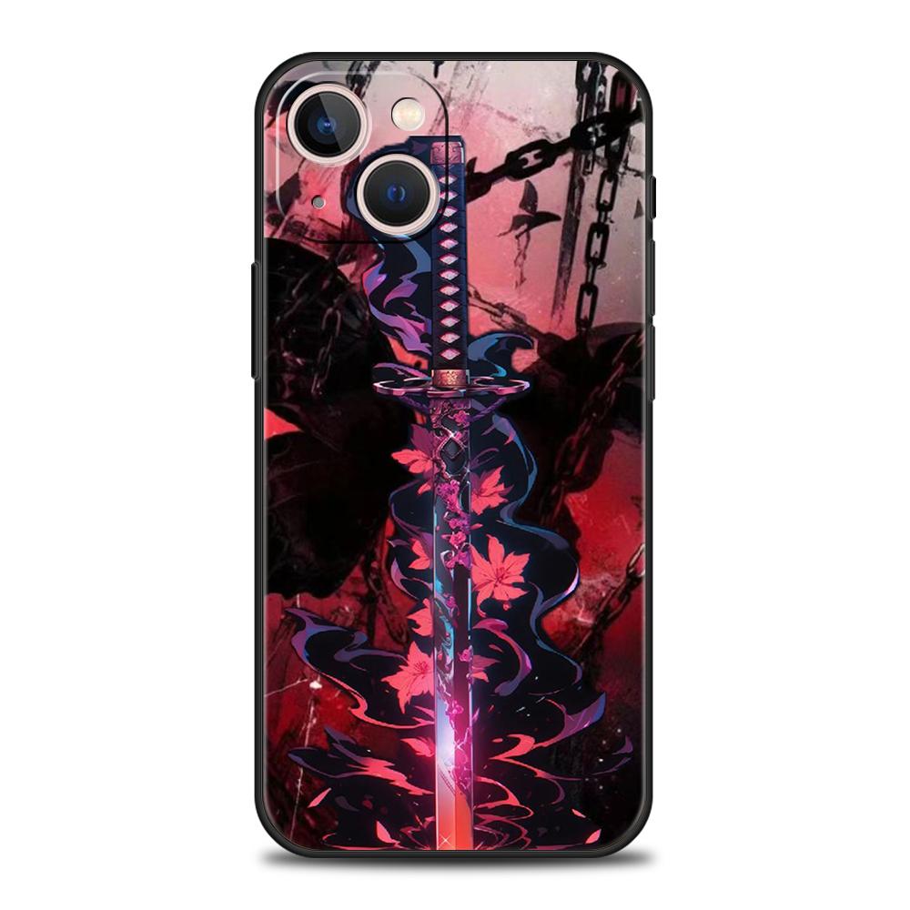 Phone Case Cover for iPhone 17 16 15 14 13 12 Pro Max 11 Pro Max 17AIR Plus Shockproof Soft TPU Shell The Sword Creative Pattern