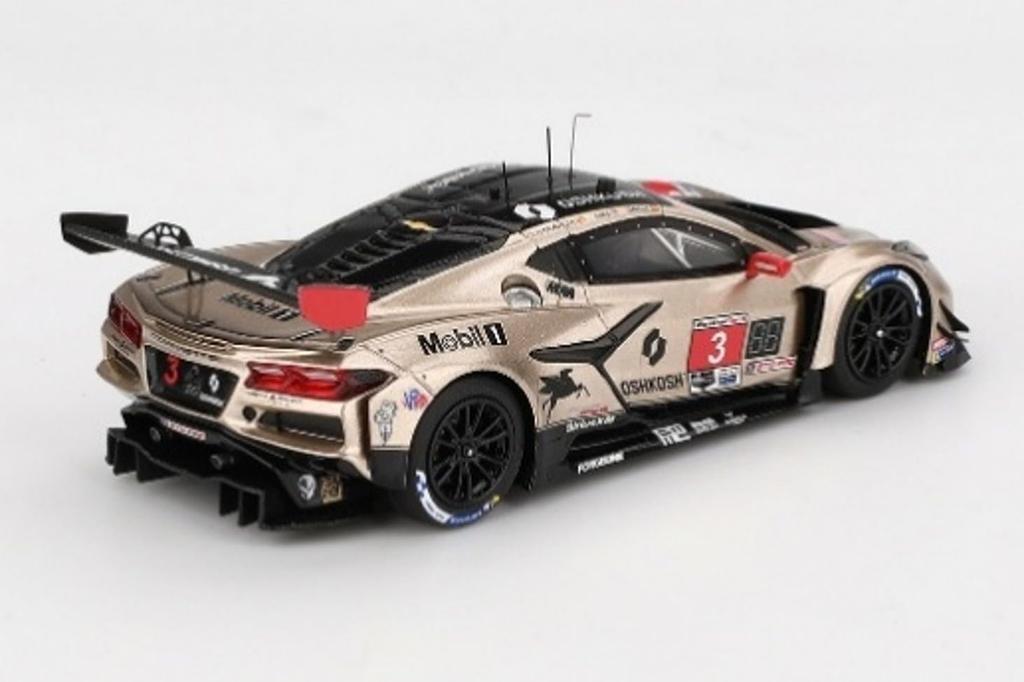 Sunrich TSM MODEL Scale Model Chevrolet Corvette Z06 IMSA 12 Hours of Sebring 2024 Corvette Racing by Pratt Miller Motorsports Finished Product
