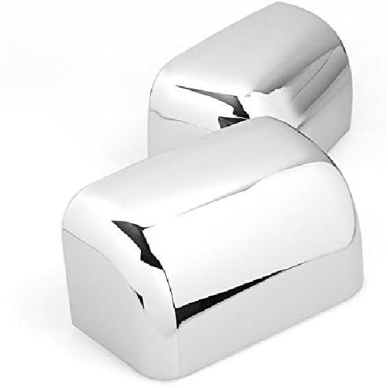 2X Chrome Side Door Half Top Mirror Cover Trim for 2008-2016 Ford F250 F350 F450 F550 Super Duty